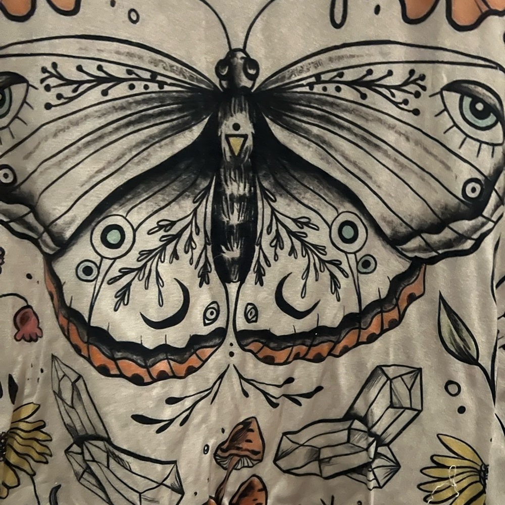 Ladies groovy T-shirt - Picture 2 of 7